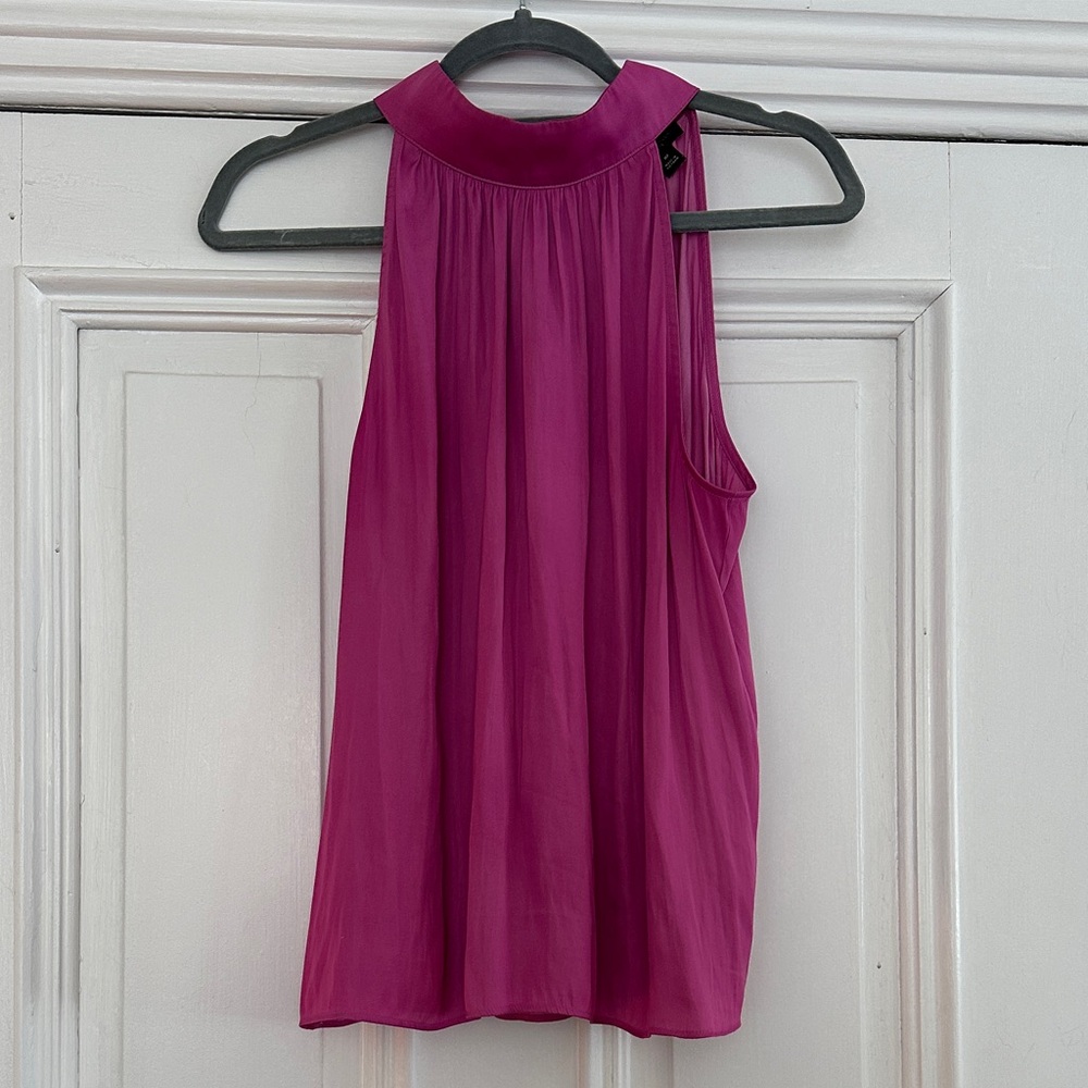 Ann Taylor Magenta Tank Top